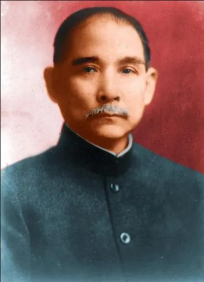 En 1911 Sun Yat-Sen et les révolutionnaires renversent le gouvernement et fondent la république de Chine en 1912. Combien de couleurs le drapeau de la république chinoise de 1912 comporte-t-il ?
