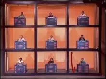 Neuf célébrités, deux candidats, un principe ressemblant au jeu du morpion. Il s'agit de :