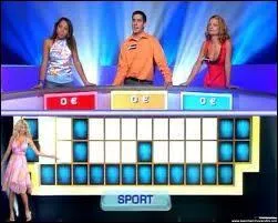 Devinez un mot, une phrase, en trouvant les lettres manquantes. Ce jeu est vieux comme le monde. Dans sa version TV il s'agit de :