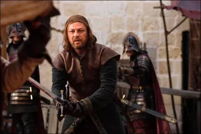(Ep 05) Où est touché Ned Stark lorsque Jaime et ses hommes l'attaquent ?