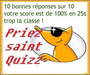 Souvent nous "priions" Saint Quizz pour obtenir de bons résultats, mais nous avons arrêté. Quel est le temps de conjugaison pour le verbe entre guillemets ?