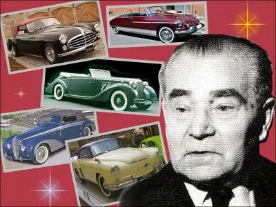 Artiste avant tout, ce carrossier après avoir transformé des modèles de chez Peugeot, Renault, Salmson et Simca est séduit par la nouvelle Citroën DS et crée le cabriolet DS de série...