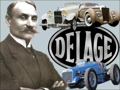 Réputée pour le raffinement technique de ses voitures de luxe et pour ses résultats en compétition, la marque Delage fondée par Louis Delâge en 1905 a disparue en...