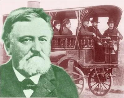 Quel nom portait le premier véhicule routier à vapeur, construit par Amédée Bollée en 1873 ?