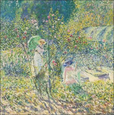 Jardin de roses, Giverny.