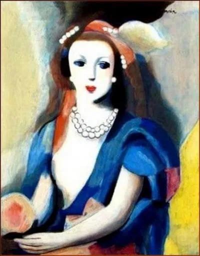 La femme à la rose.