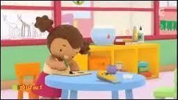 Qui est cette petite fille qui travaille ?