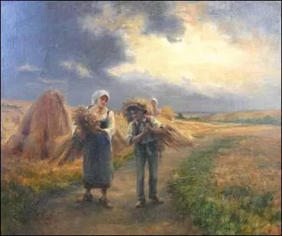 Qui a peint Soir d'orage ?