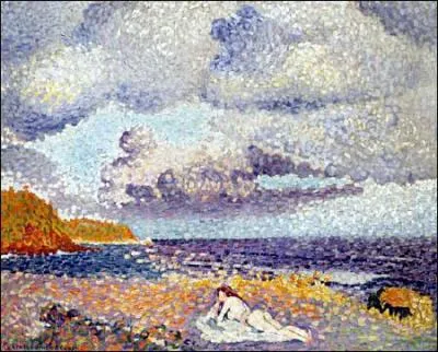 Qui a peint Avant l'orage, la baigneuse ?