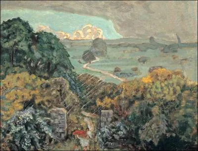 Qui a peint L'orage à Vernouillet ?