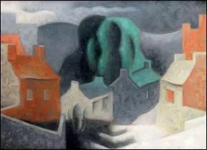 Qui a peint Village sous l'orage ?