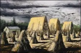 Qui a peint Saint-Léon, les Meules et l'orage ?