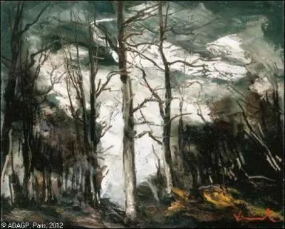 Qui a peint Orage dans la forêt ?