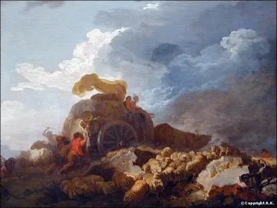 Qui a peint L'orage ?