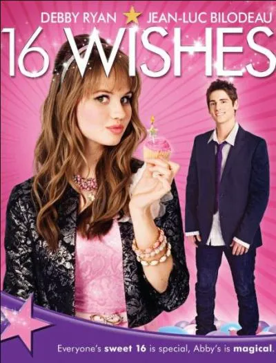 16 V�ux : Debby Ryan, vedette de Jessie, joue le r&ocirc;le d'une adolescente qui souffle ses 16 bougies. Pouvez-vous m'aider en me rappelant son nom dans ce t&eacute;l&eacute;film ?