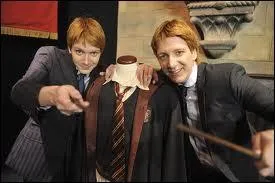 Parlons de Fred et George... Quelle proposition est fausse quand on parle d'eux ?