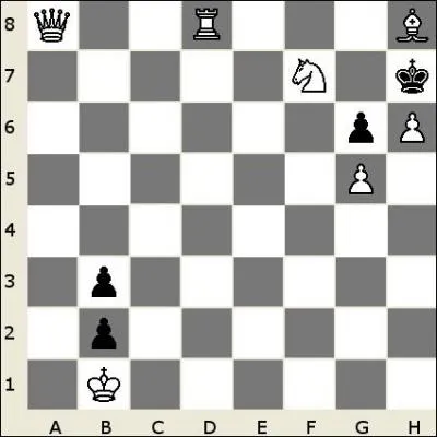 Quel coup des blancs permet de créer un mat en 3 ?