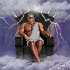 Quel personnage de la mythologie grecque régnait sur les autres dieux ?