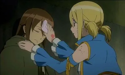 Une fois à l'abri, qu'apprend Eclair à Lucy ?