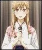 'Chihayafuru' : Chihaya Ayase est la présidente du club de Karuta du lycée Mizusawa.