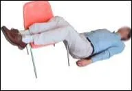 Dans cette position, o se situe la plaie ?