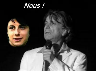 Quelle chanson n'est pas dans le répertoire d'Hervé Vilard ?