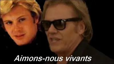 Quelle chanson n'est pas dans le répertoire de François Valéry ?