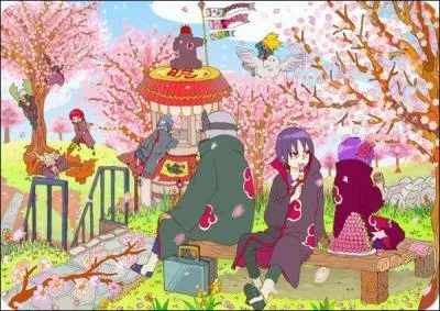 Qui est en train d'enterrer Hidan ?