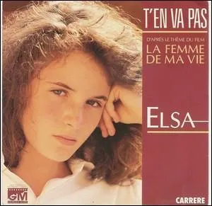 Elsa devient la plus jeune artiste en tte du Top 50 dbut 1987 avec 'T'en va pas'. Laquelle de ses chansons a galement russi cet exploit l'anne suivante: