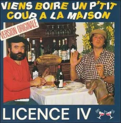 En 1987, 14 semaines pour cette chanson  boire. Qui est  l'accordon: