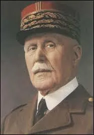 Quel était le vrai nom du Maréchal Pétain ? (1 856-1 951)