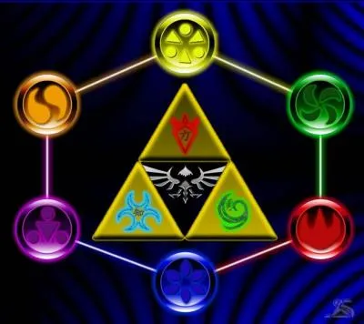 Dans Zelda (OOF), on doit récolter 6 médaillons. Mais lequel n'existe pas ?