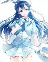 Cette idole se prénomme Umi et écrit les chansons de son groupe. De quel manga provient-elle ?