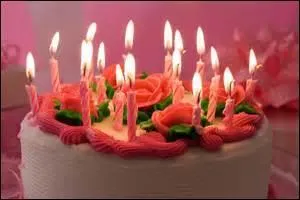 Aujourd'hui c'est l'anniversaire de ton père !