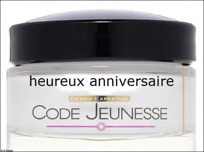 Quant à moi, j'ai choisi une crème pour t'assurer la jeunesse éternelle, parce que tu le vaux bien !