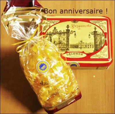 Djekill ne t'a pas oubliée et arrive avec une spécialité de sa région, un paquet de bergamottes de ...