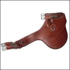 La sangle à bavette permet de/d' ...