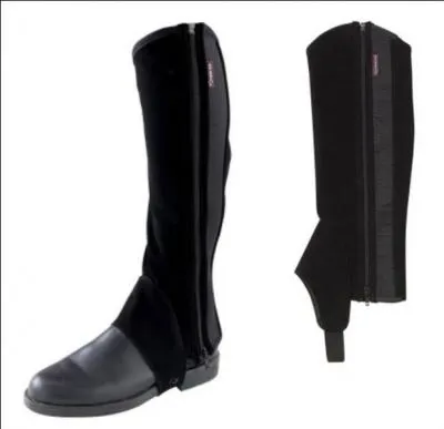 À cheval, le sens des chaps sur les bottines est-il important ?