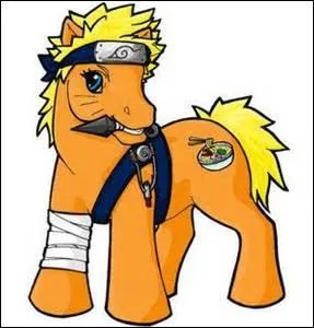 Par qui ce poney est-il représenté ?