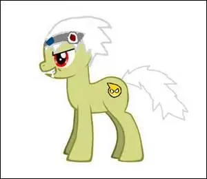 Qui est ce personnage de manga représenté par un poney ?