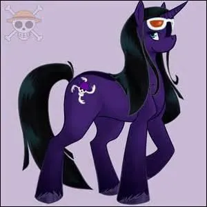 Ce poney à lunettes représente quel personnage de manga ?