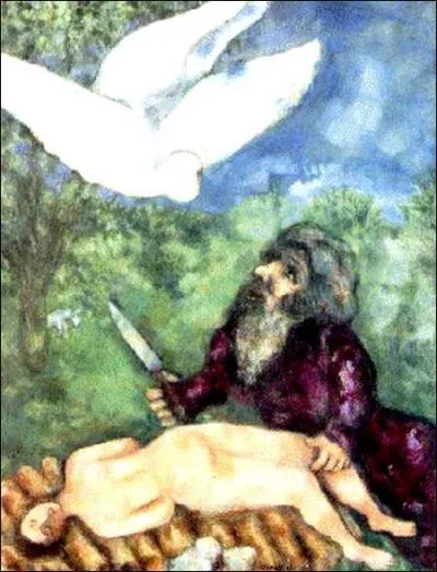 Qui a peint Sacrifice à Isaac ?