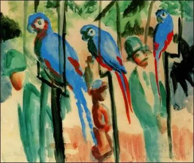Qui a peint Perroquets ?