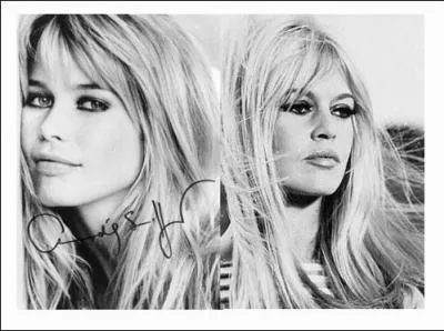 Beaucoup de traits de B B ....