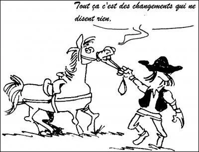 Fais attention ! Si ----- guide se détache tes chevaux se sauveront.