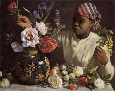 Qui a peint La négresse aux pivoines ?