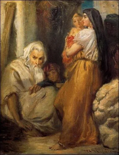 Qui a peint Intérieur juif à Constantine ?