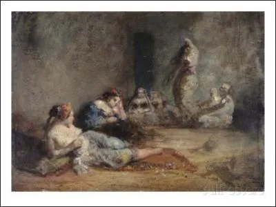 Qui a peint Le harem ?