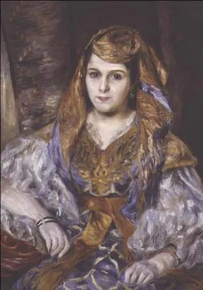 Qui a peint Madame Clémentine Stora vêtue en algérienne ?