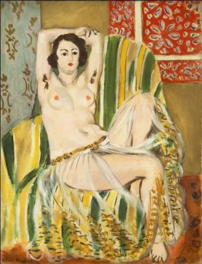 Qui a peint Odalisque au fauteuil ?